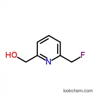 Molecular Structure of 1131605-11-2 ((6-(Fluoromethyl)pyridin-2-yl)methanol)